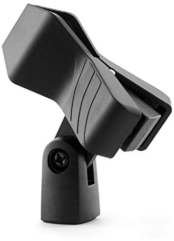 TIGER MCA88-BK Clip per microfono - Clip per microfono con filettatura standard da 5/8