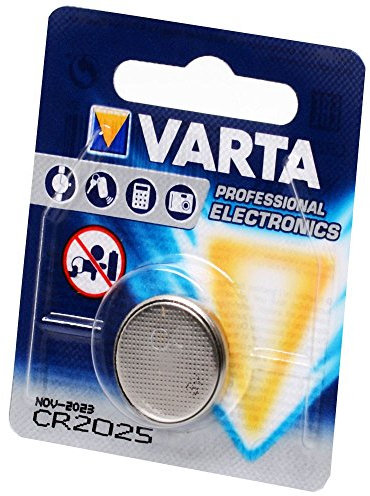 Varta CR2025 3 V batteria a bottone al litio Professional batteria a bottone al litio Electronic 1er Pack (quantità = 2)