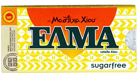 Greek Mastic Chewing Gum Elma Sugar Free (6pcs X 10 Tablets) by ELMA