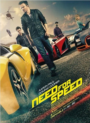 Need For Speed – 2014 – Aaron Paul – 116 x 158 cm zeigt Cinema originelle