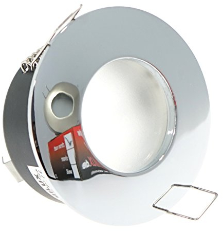 Kamilux 12V Niedervolt 3W = 25Watt warmweiss, MCOB LED Feuchtraum Einbaustrahler Aqua Bad