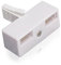 iChoose Limited BT Splitter Telephone Adapter/Male - 2x Female/Double Socket Landline Phone Plug/White/BT Landline Plug