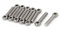 sourcing map M8 x 40 mm Acier inoxydable 304 oeil de levage épaule machine de montage boulon 12pcs