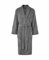 THE SAVILE ROW COMPANY LONDON Vestaglia per uomo super morbida, Grigio/tinta unita, XX-Grande