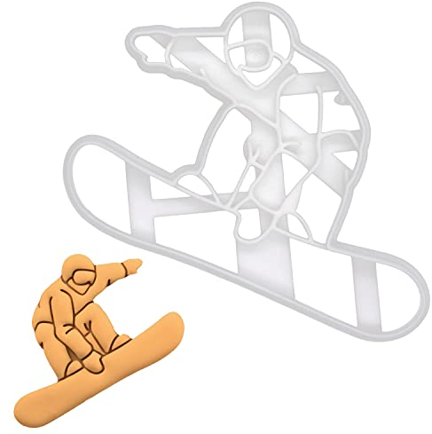 Snowboarder Ausstechform, 1 Teil, Bakerlogy
