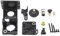 Befenybay Verbesserte 3D-Druckerextruderteile mit Montagehalterung für ANYCUBIC Mega-SCR10V6 Hotend J-Kopf für 1,75 mm Filament (Extruder)