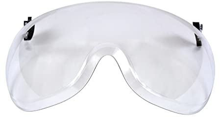 3M Kurzvisier X5-SV01-CE für die Schutzhelme X5000 und X5500, transparent, Antibeschlag- und Antikratz-Beschichtung, Polycarbonat