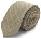 Brera67: elegante beige Krawatte aus Seide und Wolle 148 x 8 | Krawatten für Herren | Krawatte Jungen | Accessoires Männer für Jacke und Anzug