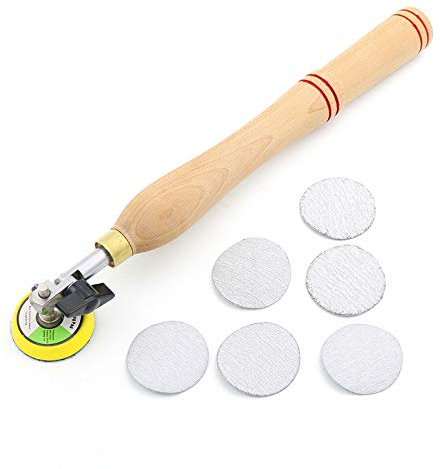 Holz Schüssel Sander Schleif Werkzeug Mit Ergonomischem Hartholzgriff Für Drehmaschine Holz Dreh Werkzeug Holzbearbeitung