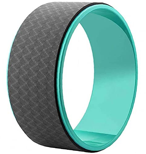 Onsinic 1 Pack-Yoga-Rad Für Rückenschmerzen Starke Premium-rückenrolle Und Bahre Dickem Kissen Für Backbend & Dehnung des Lake Blue