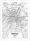 Petra Pan Städteposter München in schwarz-weiß · Wandbild mit Stadtplan · DIN A3 (29,7x42cm) · als Deko oder Geschenkidee · Var. E