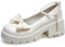 Piattaforma delle Donne Mary Janes Scarpe Sweet Toe Ankle Lolita Gothic Platform Dress Décolleté Scarpe Chunky Platform Shoes Scarpe Eleganti in Pelle Verniciata
