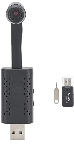 iFCOW USB Mini Camera Surveillance with WiFi IP Full HD 1080P P2P Smart AI Human Detection V380 Pro