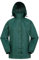 Mountain Warehouse Pakka Womens Waterproof Packable Jacket - Foldaway Hood Jacket, Ladies Coat, Lightweight Rain Jacket - For Spring Summer, Walking, Travelling Dark Green Women's Size 14
