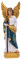 Pomurom Erzengels Raphael Figur aus Kunstharz, 23cm Bunt Erzengels Raphael Statue Figur Skulptur, Religiöse Figuren, Sammlerfiguren Weihnachtliche Engelsfigur für Heimdekoration und Religiöse