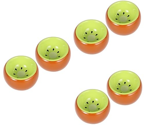 POPETPOP 6 STK Meerschweinchen Schüssel Mäuse Schüssel Hamsterfutternapf Futternapf Für Hamster Futternapf Für Meerschweinchen Futternapf Für Igel Hamsterschale Speiseteller Haustier