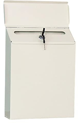 Boîte aux lettres murale verrouillable pour commentaires, boîte aux lettres Beige