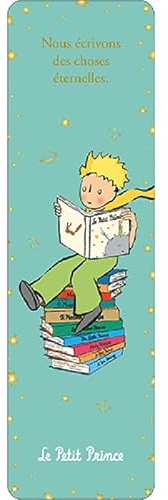 Lesezeichen Kleiner Prinz, der das Buch seiner eigenen Geschichte liest, Maße: 17 x 5 cm