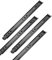 KJoBDwz Guías de los cajones Correderas for cajones de 4 Piezas, 16 Pulgadas, con cojinetes de Bolas, Kit de reparación de cajones for gabinetes de Cocina, Montaje Lateral Guía de extensión Total