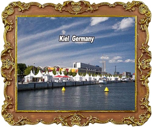 Kiel Deutschland Reise Souvenirs Kühlschrank Magnet Stadt Sehenswürdigkeiten Kühlschrank Magnet