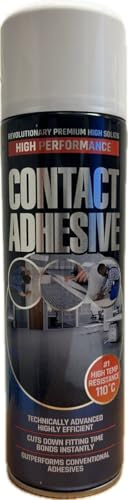 High Temperature Heat Resistant High Performance Contact Adhesive, 500ml, Heat Resistant to 110°C, for Flooring and Construction - ideal for automotive & marine applications