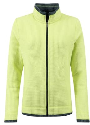 Weird Fish Ariana Full Zip Grid Fleece Soft Lime Size 18. (Jumper/Sweater/Fleece)