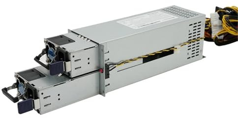 Fuente de alimentación redundante de Platino de Alta eficiencia, 550W, 800W, 1300W, 1600W, 2000W, 80Plus, módulo CRPS, Fuente de alimentación for Servidor(1300W,Only Cage)