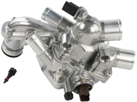 Aluminum Thermostat Housing Assembly Replacement Compatible With 207 308 3008 5008 DS3 Citroën C4 1.6L 2007–2013