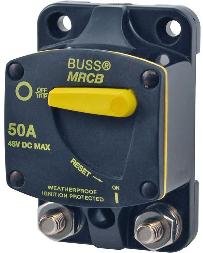 Blue Sea Systems 7142-187 Serie Leitungsschutzschalter, Aufputzmontage, 80 A DC
