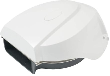 AFI 10099 MiniBlast Marine Compact Deck Electric Horn (White)