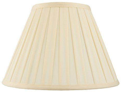 CARLA-12 Cream Pleated Empire Lamp Shade