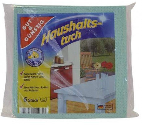 GUT & GÜNSTIG 845834000 Haushaltstuch - 6 Stück