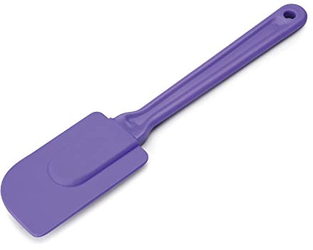 Ibili ESPATULA Grande Mango PLASTICO, Stainless Steel, Morado Oscuro, 25 x 5 x 2 cm