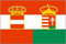 U24 Fahne Flagge Österreich-Ungarn Handelsflagge 90 x 150 cm