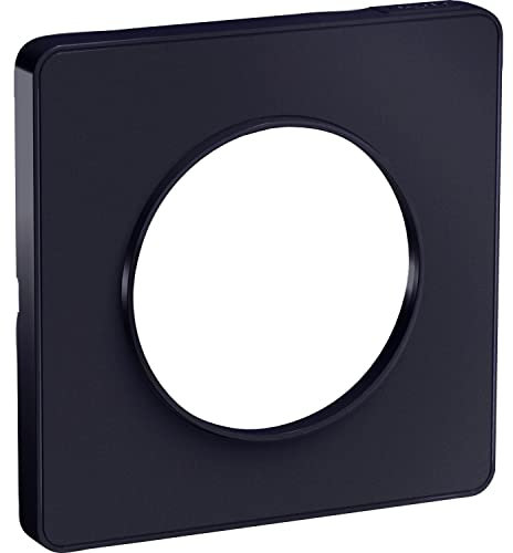 Odace Touch- plaque de finition 1 poste - Anthracite