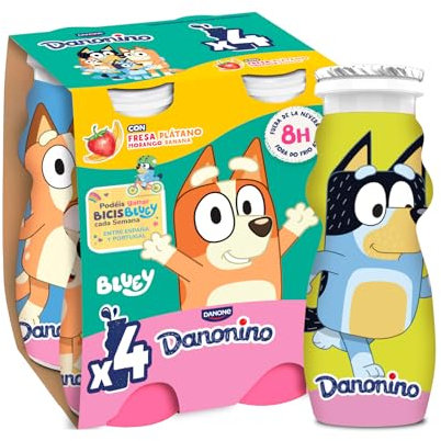 Danonino Bebedino Fresa Plátano 4x100 g