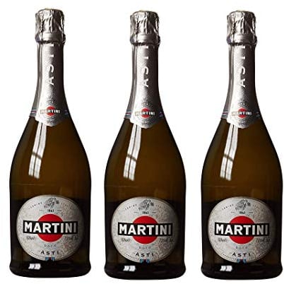 Martini Asti Spumante Wine, 75cl (Case of 3)