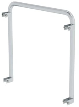 MUNK Günzburger Steigtechnik 50046 Geländer stirnseitig für Arbeitspodest 0,62x0,59x0,75m für Ar