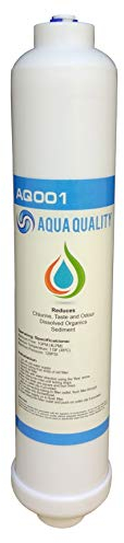 Aqua Quality Filtri dell'acqua per frigorifero in linea per Samsung GE Daewoo LG Beko Bosch Hotpoint (confezione da 1)