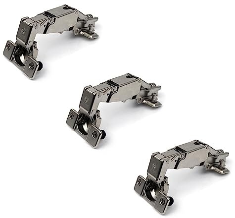 Cerniera Ferrari Slide-on da 35 mm apertura 165-170° con base per anta - da 3 pz