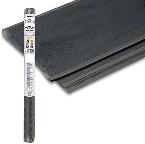 Ricambio Rete Zanzariera a Rullo Avvolgibile Misura 140x250 cm - Riducibile - Scorrimento verticale Rete Ricambio (140x250)
