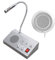 Restokki Interphone de guichet de fenêtre à Double Sens Interphone d'interphone de guichet de guichet de Banque/Bureau/Magasin/Station sans Bruit 110-240V(Moi)