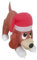 Pridea Hund mit Weihnachtsmütze 120cm LED Beleuchtet aufblasbarer Weihnachtshund Weihnachtsfigur Weihnachtsschmuck Weihnachtsdekoration außen-und Innen 10Watt