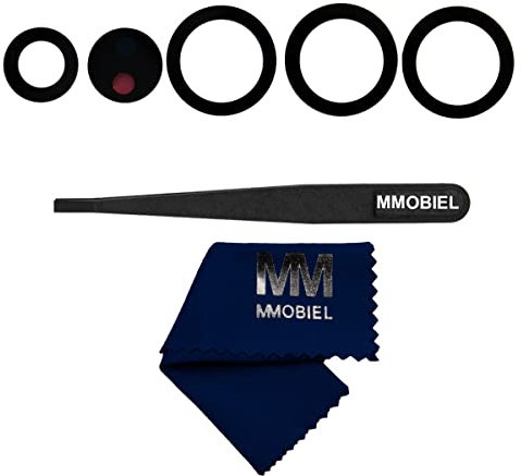 MMOBIEL Back Rück Kamera Glas Linse Ersatz Kompatibel mit Samsung Galaxy S22 Ultra 5G - 6.8 inch - 2022 - Hinten Rückseite Camera Scheibe - Inkl. Kleber, Pinzette und Tuch