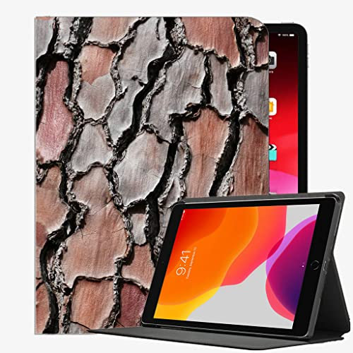 YENDOSTEEN Hülle Kompatibel mit iPad Pro 9,7,Schutzhülle mit Ständer Funktion,Bark Baum Pine mit Auto Schlaf-/Aufwachfunktion