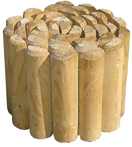 LAPILLO BORDATURA MODULARE IN LEGNO 'ROLLBORDER' sezione 6 x 30 cm -lungh. 2,5 metri