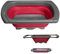 Westmark Colador plegable extensible con colgador, plástico, color rojo y antracita 21302270