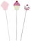 Jagowa 3pcs Stainless Steel Cake Test Detector Cake Biscuit Baking Test Needle Baking DIY Tool Needle Kitchen Baking Gadget