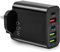 AXFEE Multi USB C Charger, 3-Port 65W USB Fast Charger & 2-Port USB C PD Power Adapter, UK Type C Charging Plug Compatible for iPhone 14 Pro Max 13 12 11 XS XR 8 7, AirPods, iPad