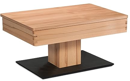58 aufm Kessel Funktionstisch Celesta 90x60x43 höhenverstellbar;diagonal verschiebbar Kernbuche 16230